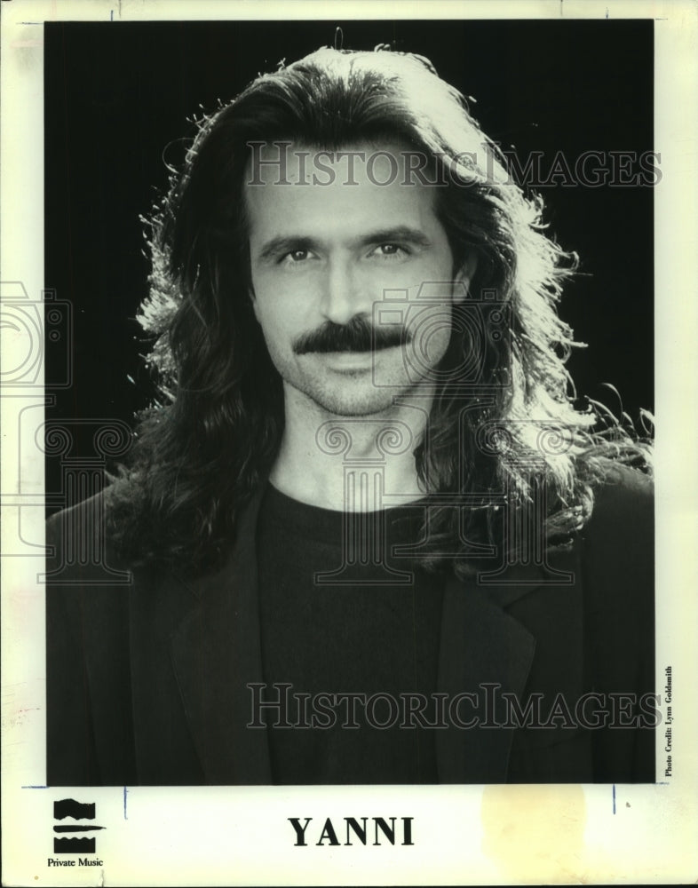 1992 Press Photo Musical artist Yanni - tup01408 - Historic Images