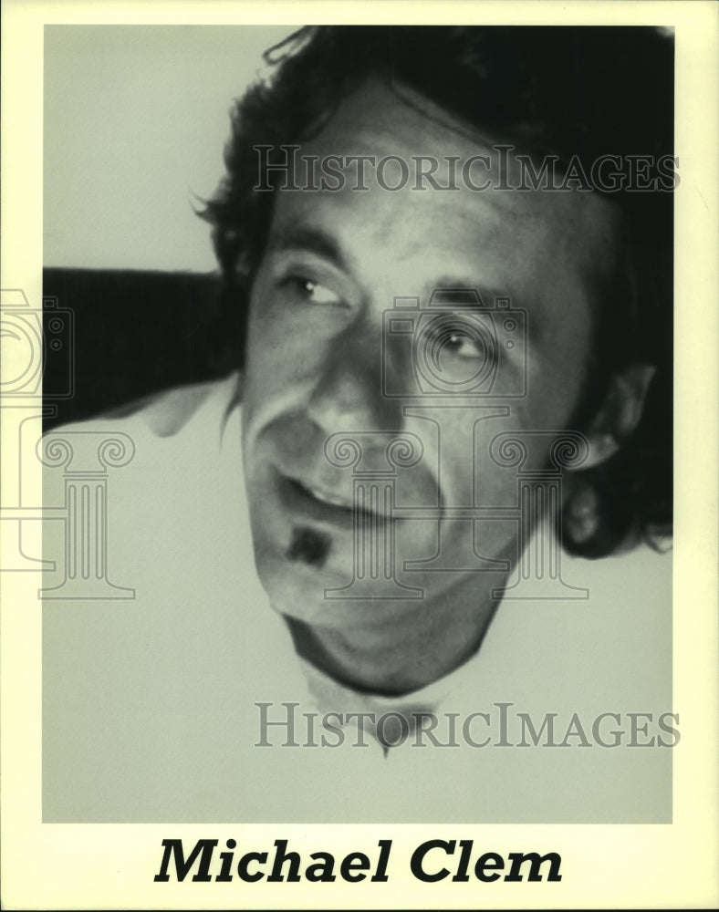 Press Photo Musical artist Michael Clem - tup01409 - Historic Images