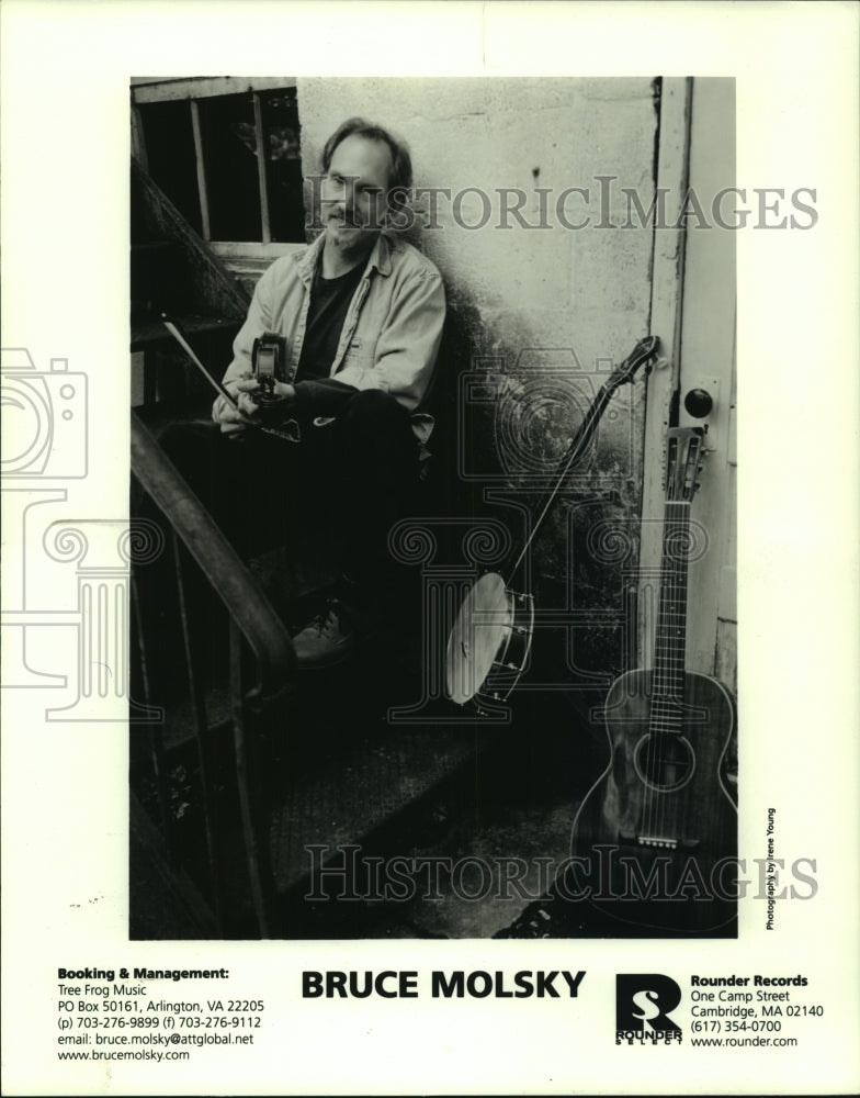 2000 Press Photo Musician Bruce Molsky - tup01421 - Historic Images