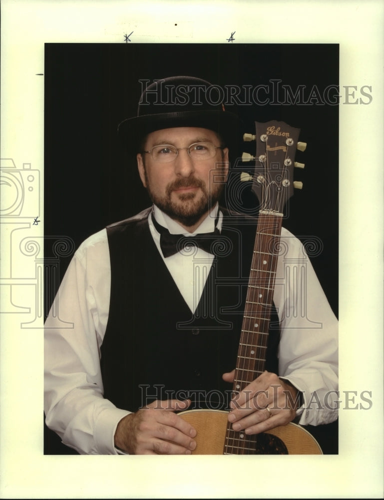 2007 Press Photo Albany, New York musician Tom Lindsay, The Gospel Train - Historic Images