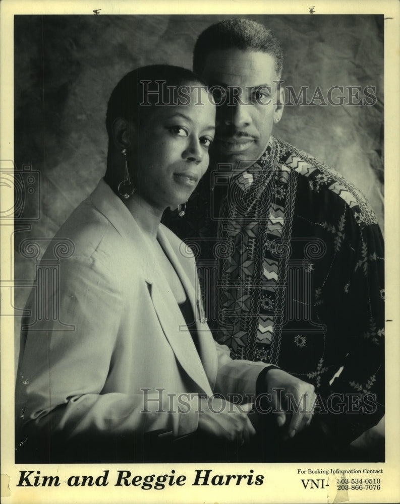 1994 Press Photo Musical duo Kim and Reggie Harris - tup01432 - Historic Images