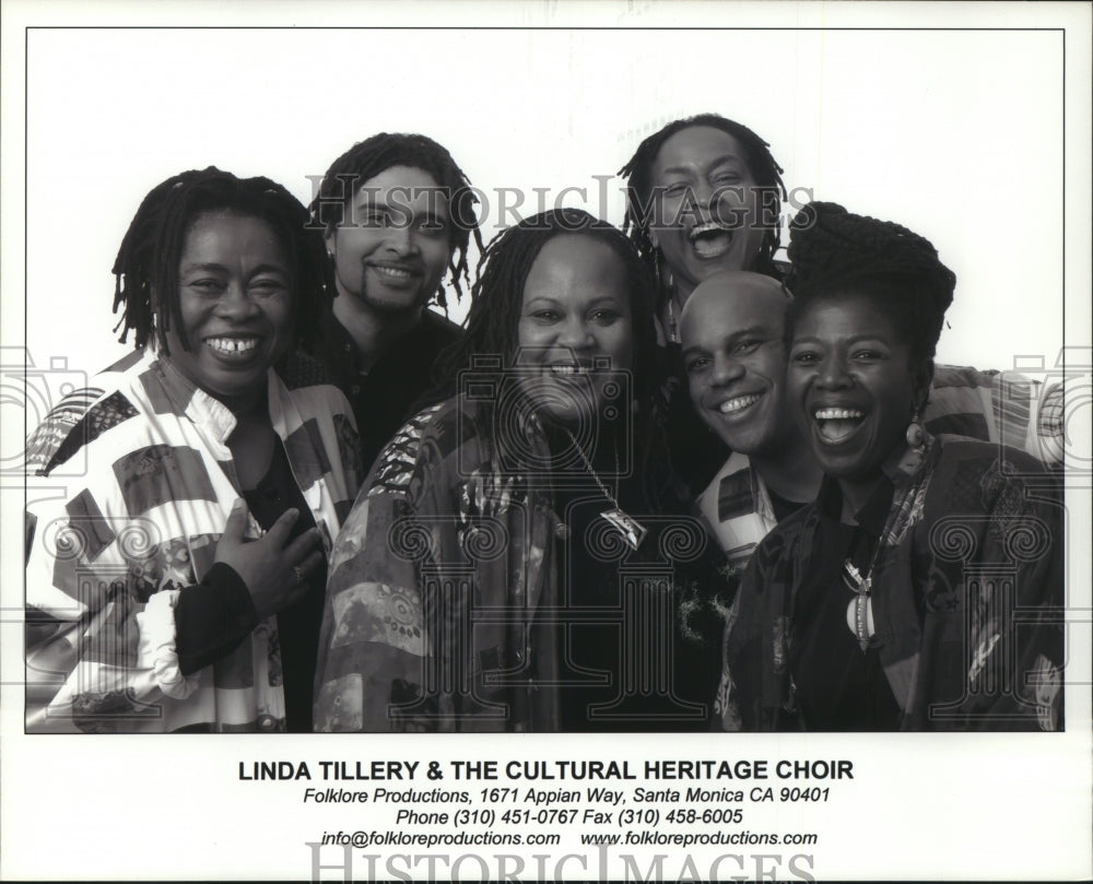 2005 Press Photo Linda Tillery &amp; The Cultural Heritage Choir - tup01446 - Historic Images