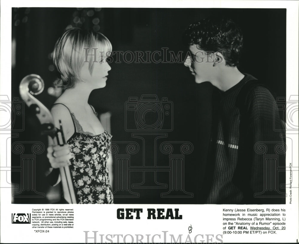 1999 Press Photo Scene from the Fox television series &quot;Get Real&quot; - tup01458 - Historic Images