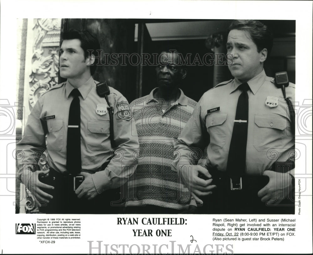 1999 Press Photo Scene from the Fox television series Ryan Caulfield: Year One - Historic Images