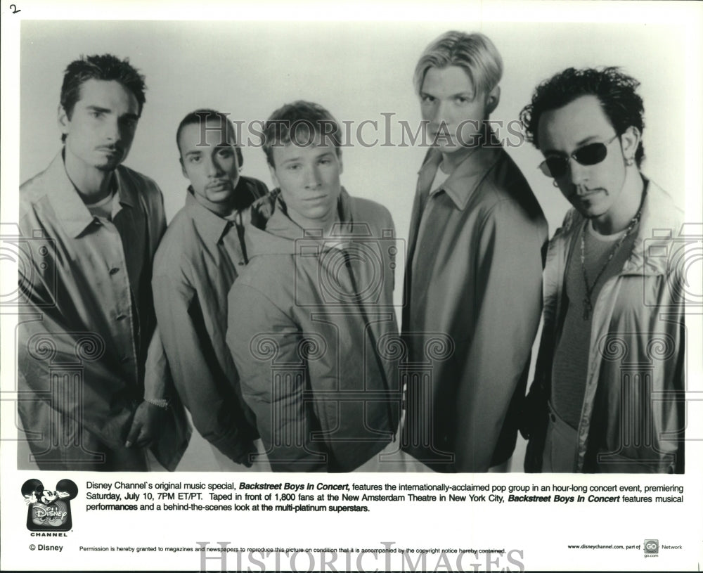 Press Photo Members of the musical group Backstreet Boys - tup01678 - Historic Images