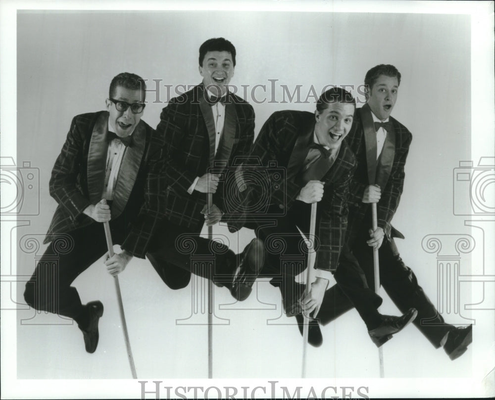 Press Photo Members of the performing group Forever Plaid - tup01690 - Historic Images