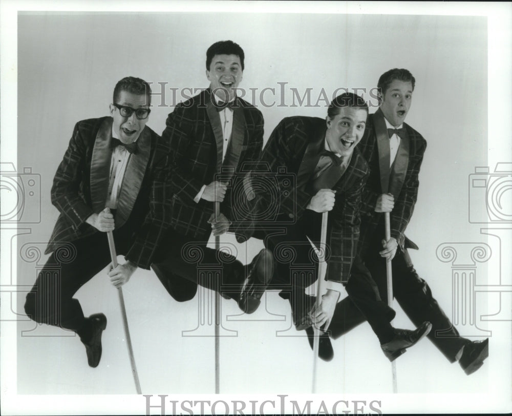 Press Photo Members of the performing group Forever Plaid - tup01694 - Historic Images