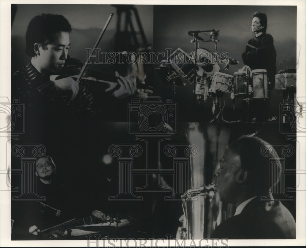 Press Photo Joseph Hwang and The Far East Side Band - tup01706 - Historic Images