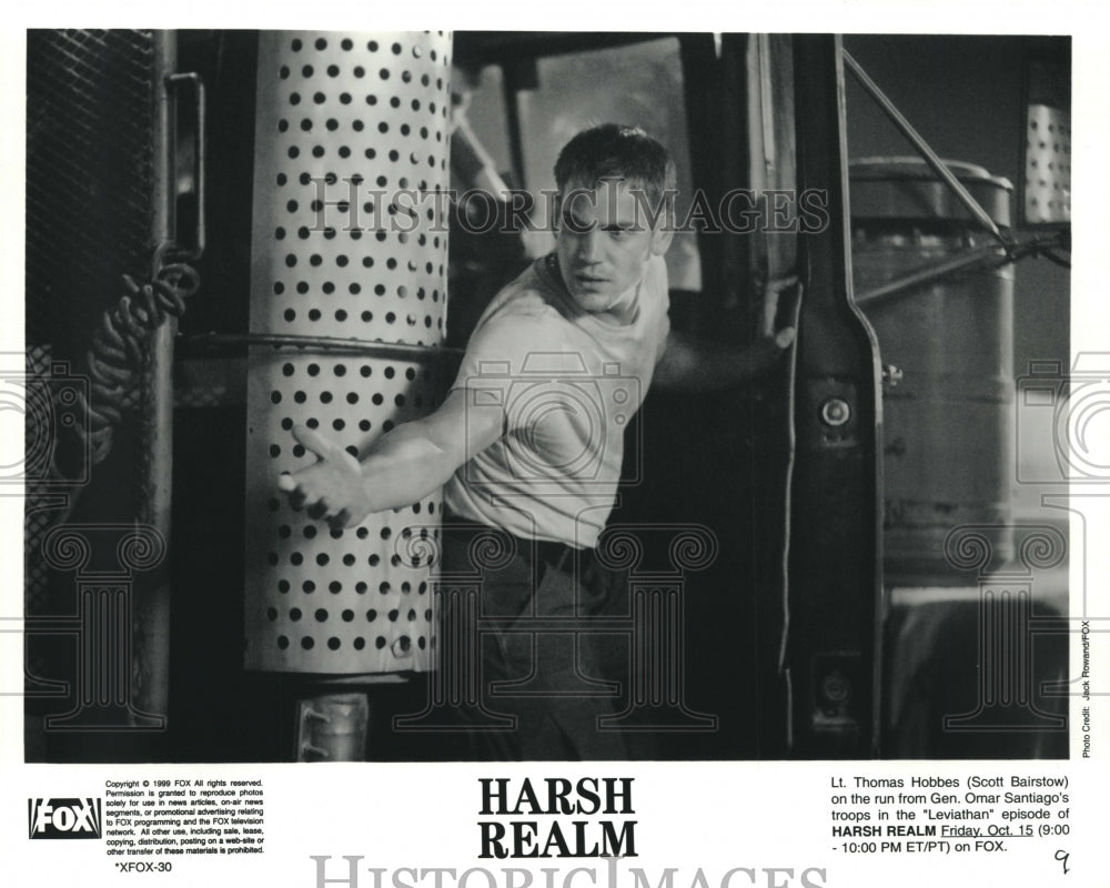 1999 Press Photo Scott Bairstow stars in Harsh Realm on Fox television - Historic Images