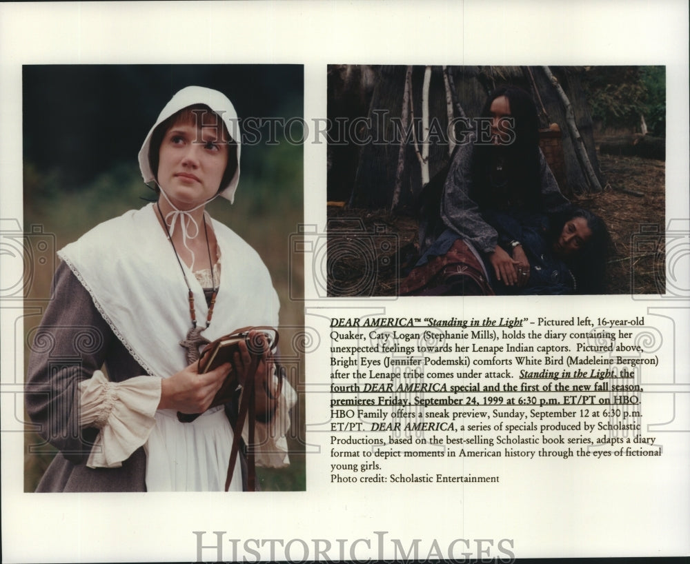 1999 Press Photo Scenes from &quot;Standing in the Light&quot; on HBO - tup01811 - Historic Images