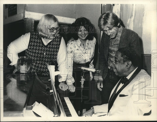 1979 Press Photo Elizabeth Kramer, Ronna Schnellman, Denis Zadorecki, & Don Nix - Historic Images
