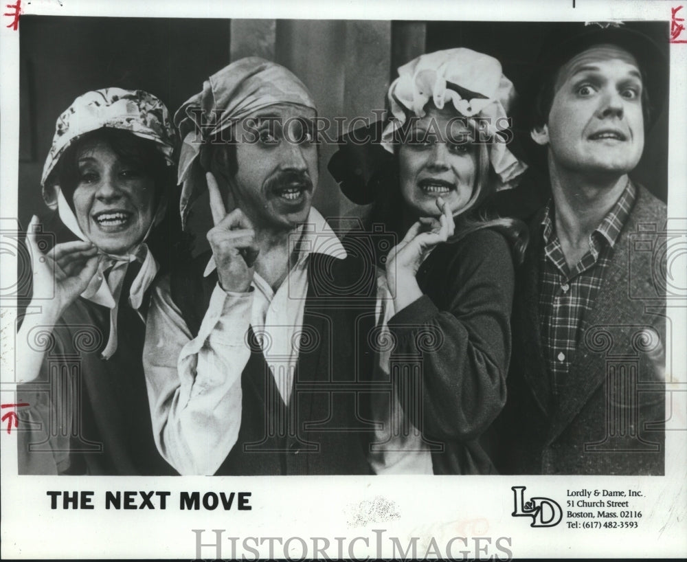 1981 Press Photo Performance group The Next Move - tup01840 - Historic Images