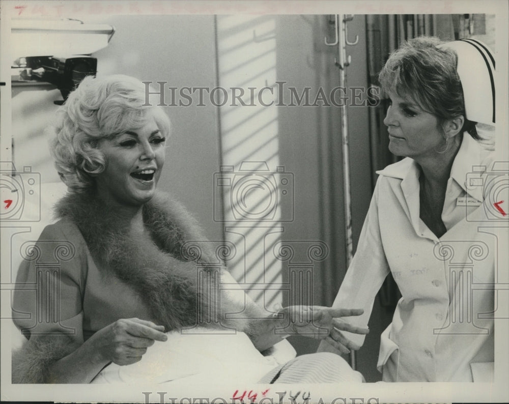 Press Photo Barbara Nichols & Julie London star in "Emergency!" on NBC-TV - Historic Images