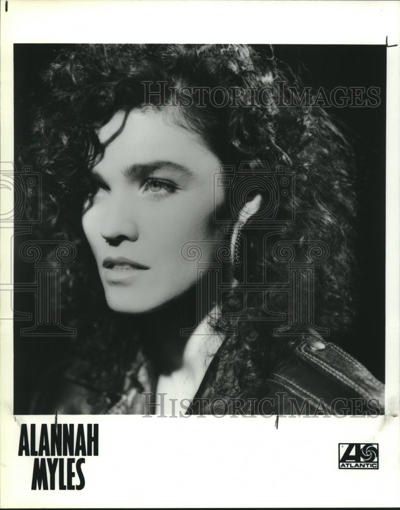 Press Photo Recording artist Alannah Myles - tup01935 - Historic Images