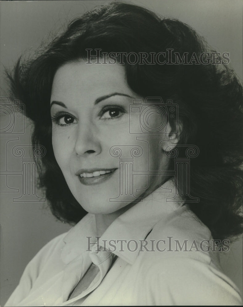 Press Photo Stage actress Barbara Sohmers, Capital Repertory Company, Albany, NY - Historic Images