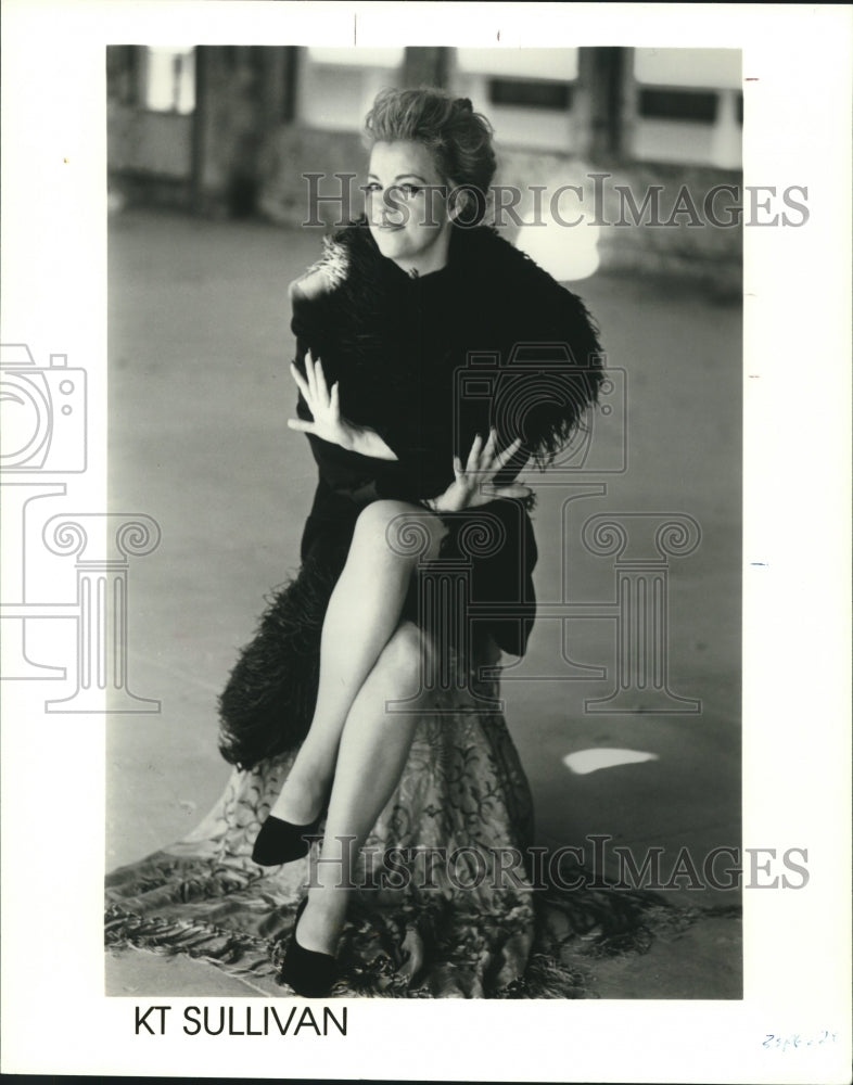 1998 Press Photo Cabaret entertainer KT Sullivan - tup01980 - Historic Images