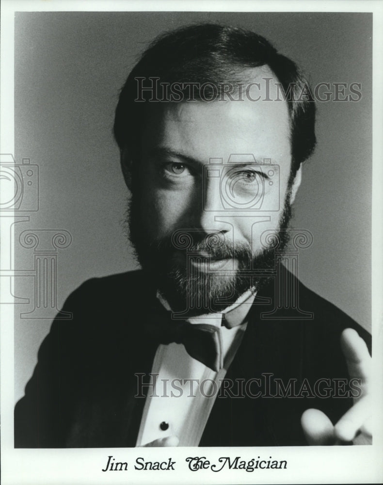 Press Photo Jim Snack, The Magician - tup01989 - Historic Images