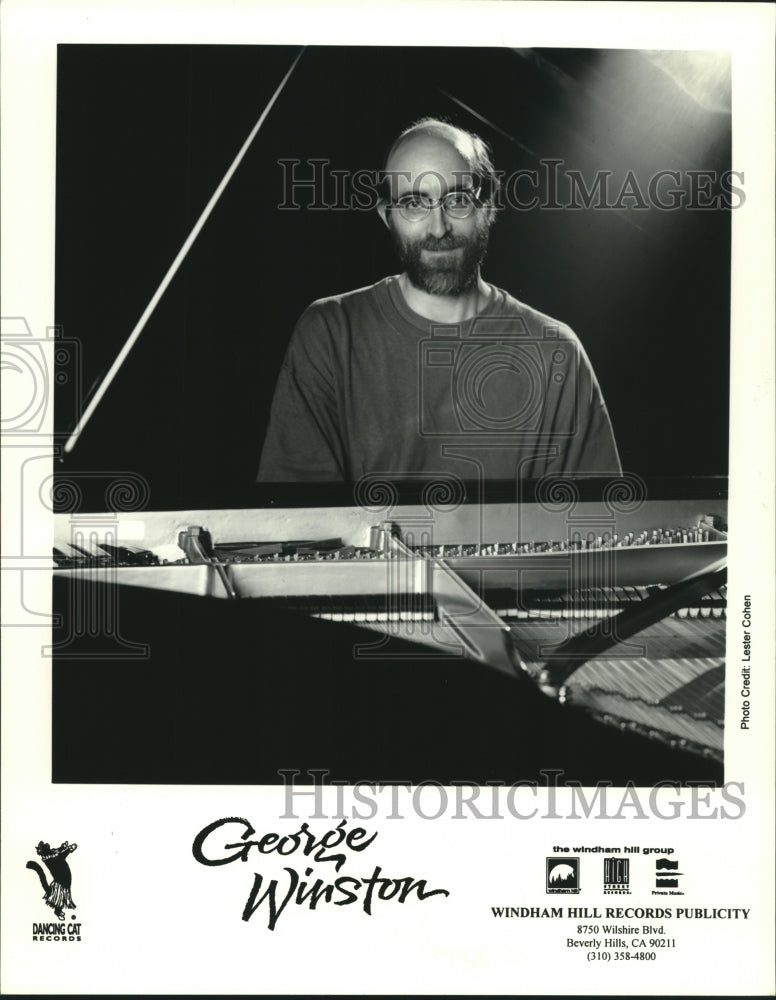 2005 Press Photo Pianist George Winston - tup02119 - Historic Images