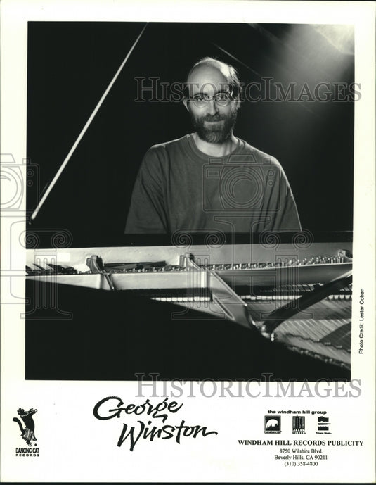 2005 Press Photo Pianist George Winston - tup02119 - Historic Images