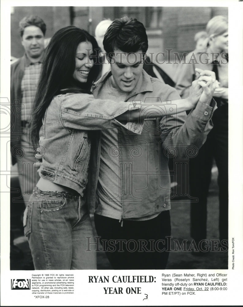 1999 Press Photo Scene from the Fox television series Ryan Caulfield: Year One - Historic Images