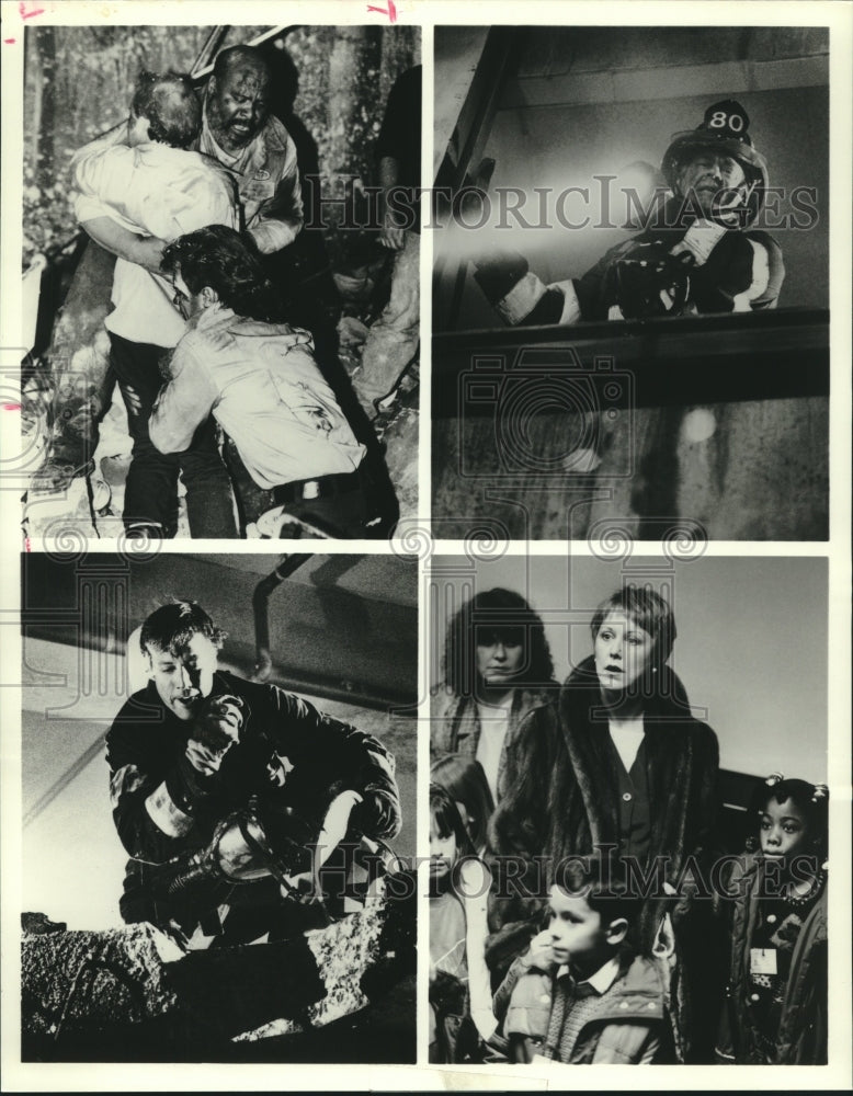 Press Photo Scenes from Without Warning's Terror in the Towers - tup02196 - Historic Images