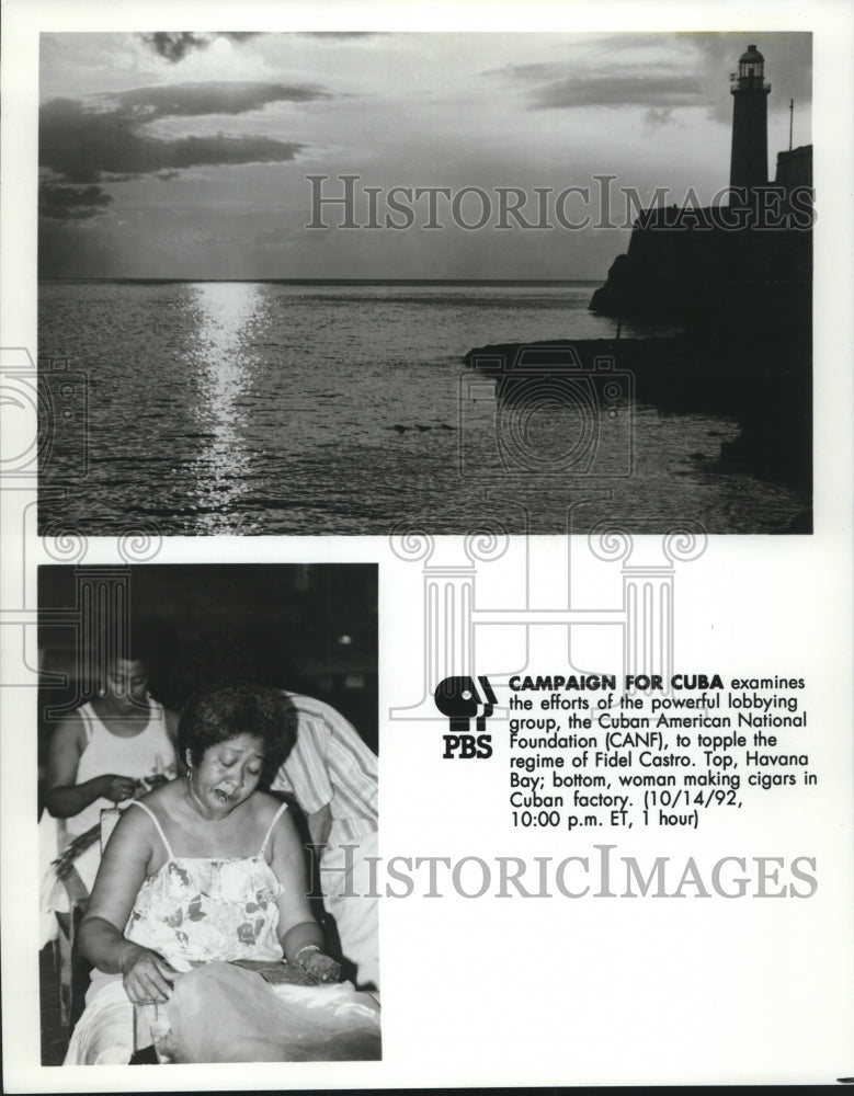 1992 Press Photo Scenes from the PBS documentary &quot;Campaign for Cuba&quot; - tup02255 - Historic Images