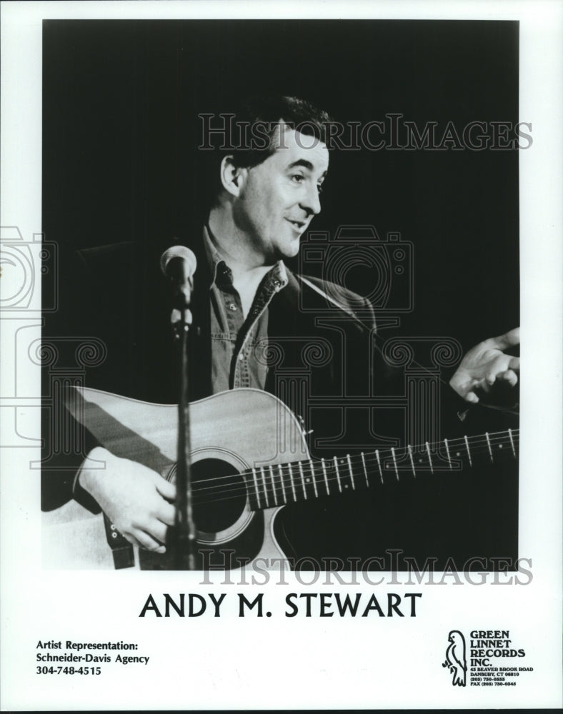 1996 Press Photo Musical artist Andy M. Stewart - tup02332 - Historic Images