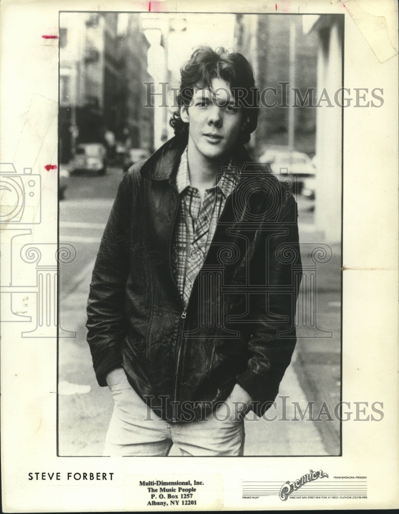 1990 Musical artist Steve Forbert - Historic Images