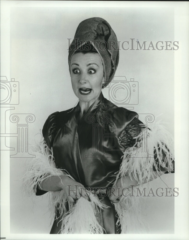 Press Photo Patricia Norcia stars in &quot;The Actress&quot; at Carnegie Hall - tup02403 - Historic Images