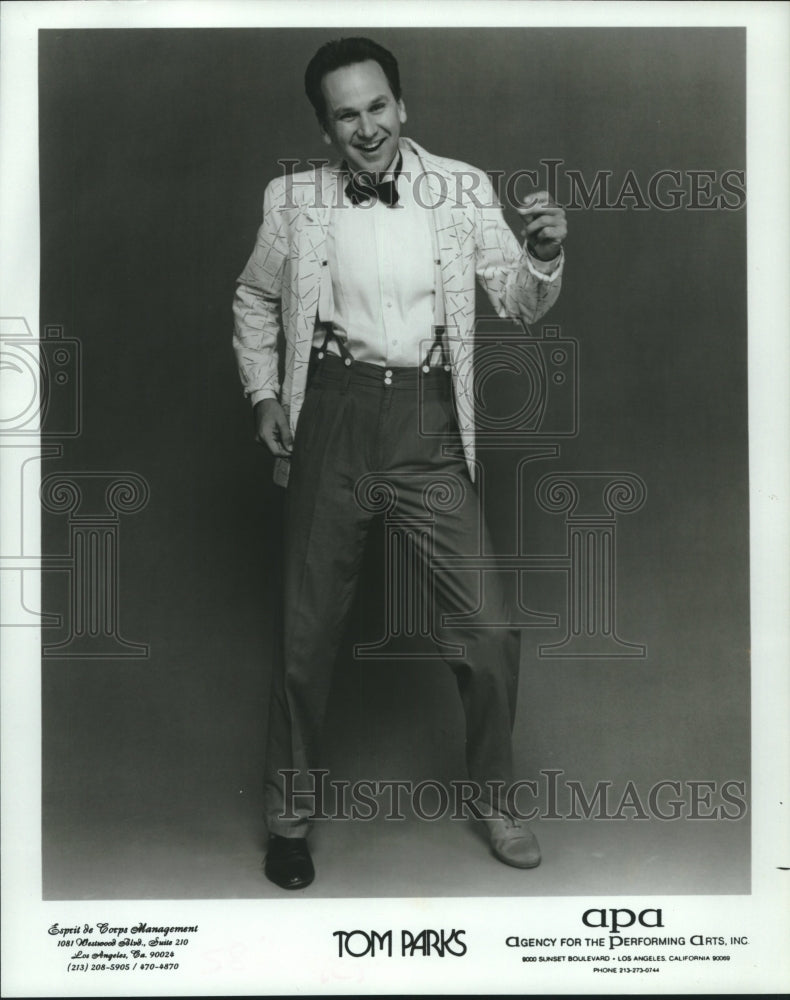 Press Photo Actor Tom Parks - tup02409 - Historic Images