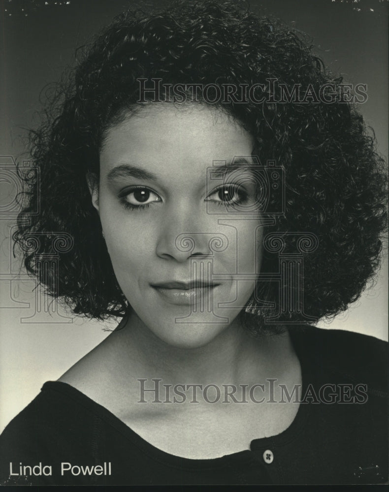 Press Photo Actress Linda Powell - Historic Images