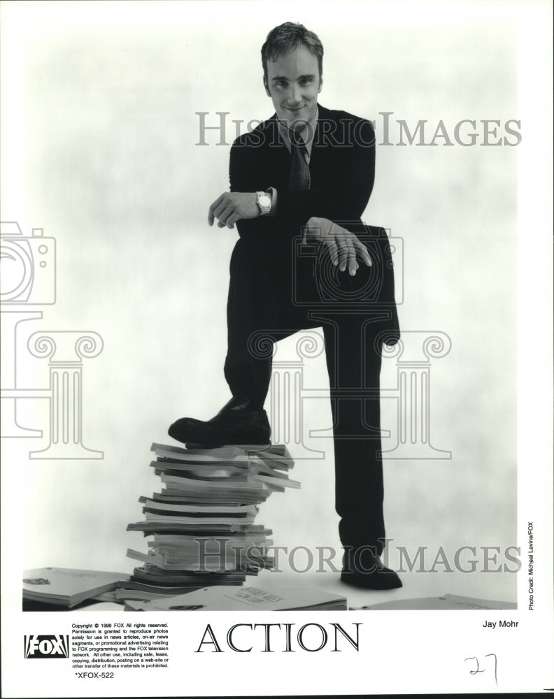 1999 Press Photo Jay Mohr stars in the Fox television series Action - tup02451 - Historic Images