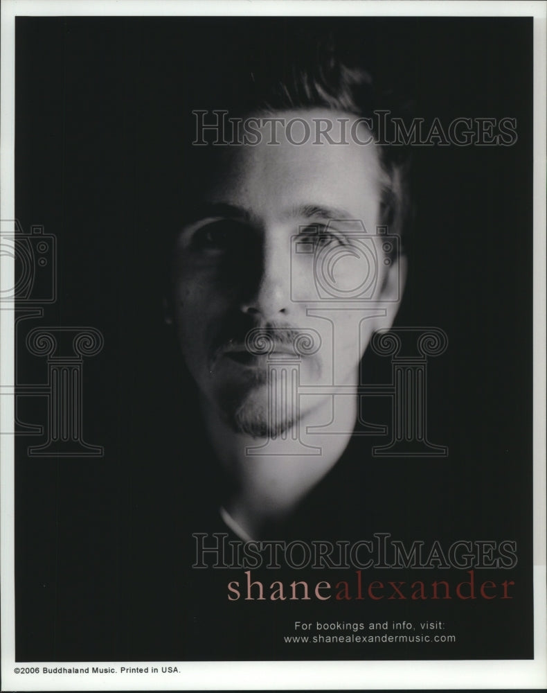 2006 Press Photo Singer-songwriter Shane Alexander - tup02463 - Historic Images