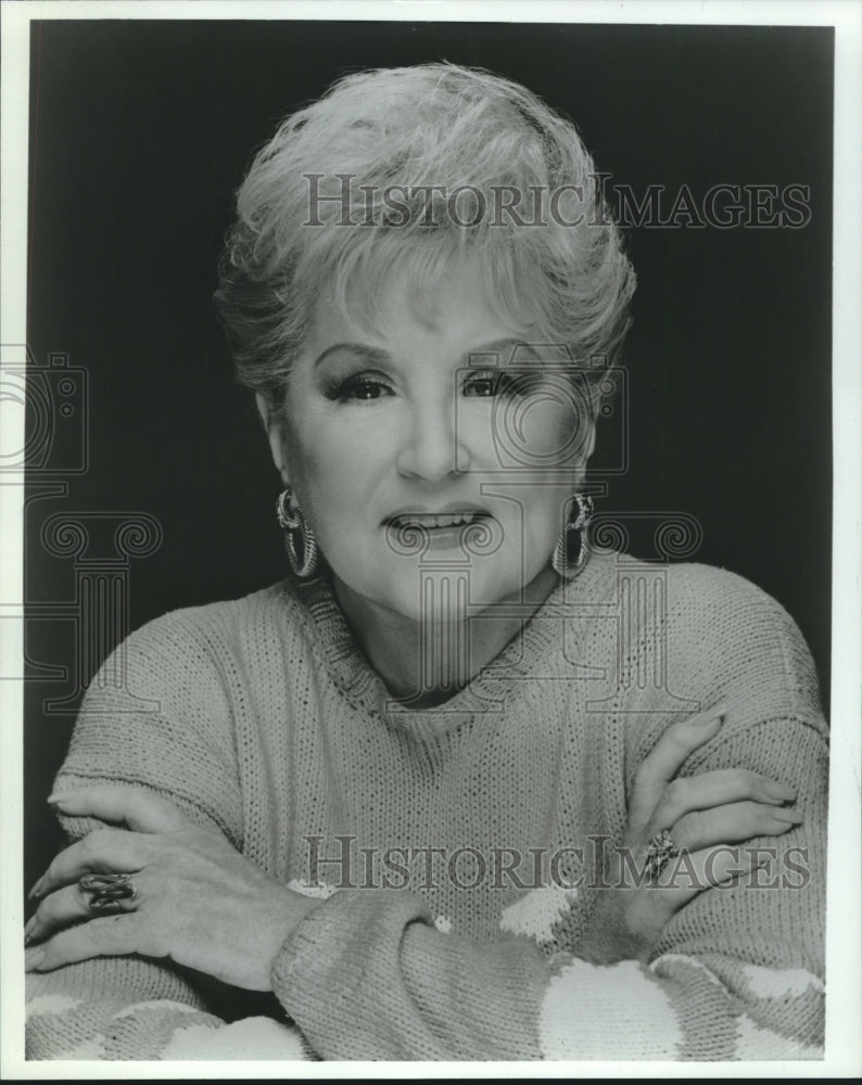 1992 Press Photo Singer Margaret Whiting - tup02474 - Historic Images