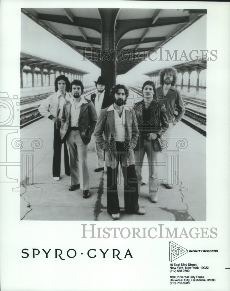 Press Photo Infinity Records recording artists Spyro Gyra - Historic Images