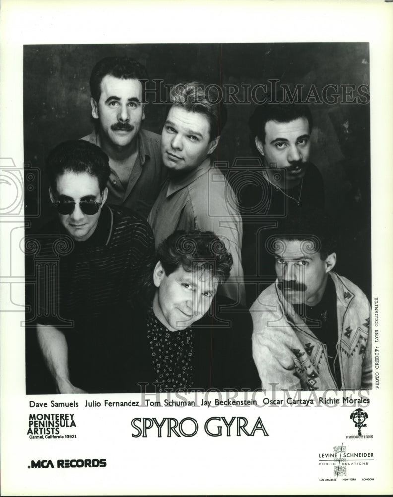Press Photo Recording artists Spyro Gyra - tup02542 - Historic Images