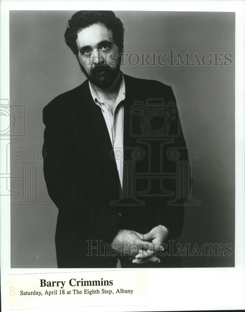 Press Photo Political & social satirist Barry Crimmins - tup02585 - Historic Images