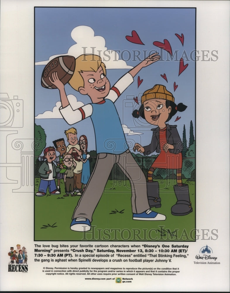 Press Photo Scene from the Disney animated series "Recess" - tup02665 - Historic Images