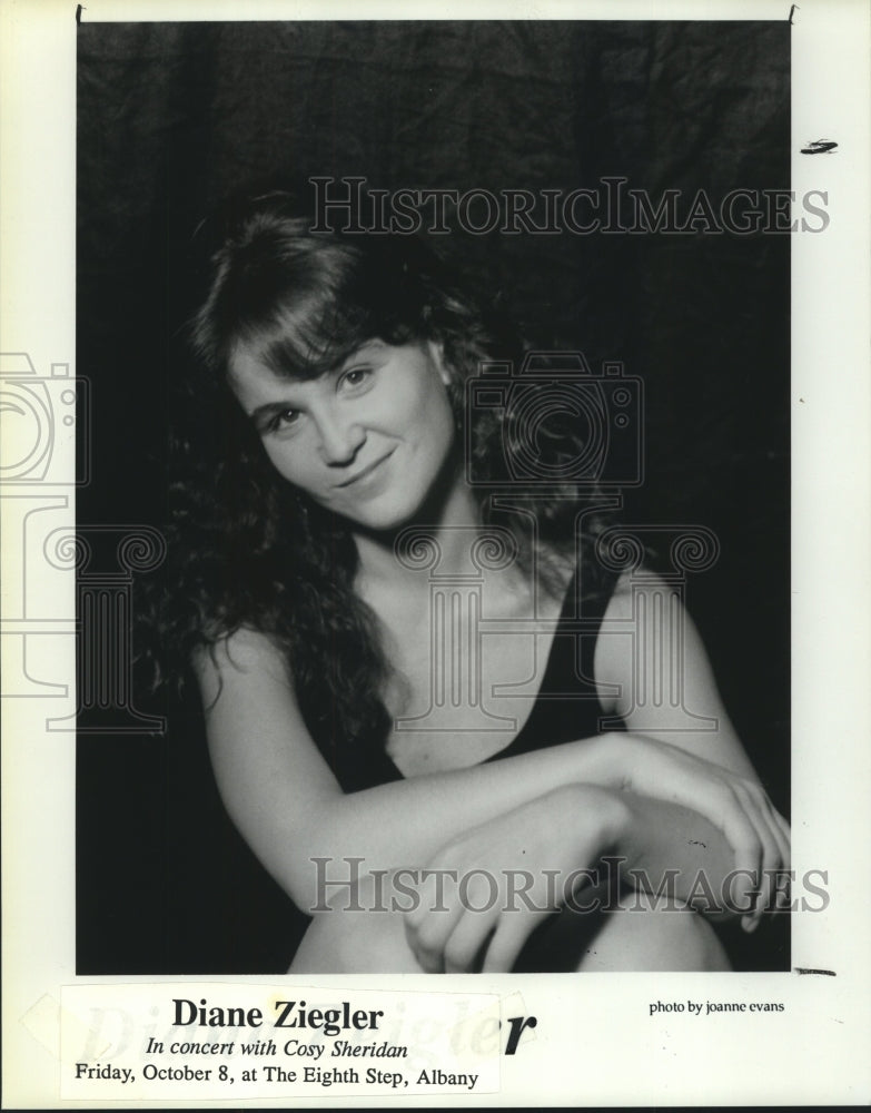 1993 Press Photo Musical artist Diane Ziegler - tup02782 - Historic Images