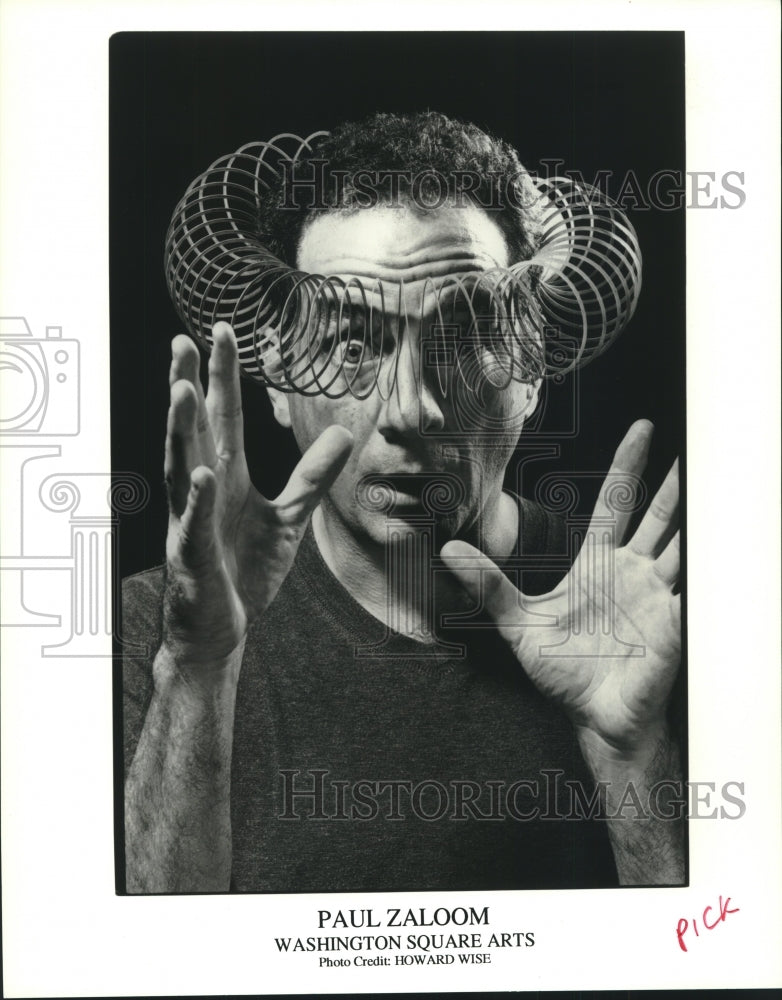 2003 Press Photo Actor Paul Zaloon performs his show &quot;Mighty Nice&quot; - tup02805 - Historic Images