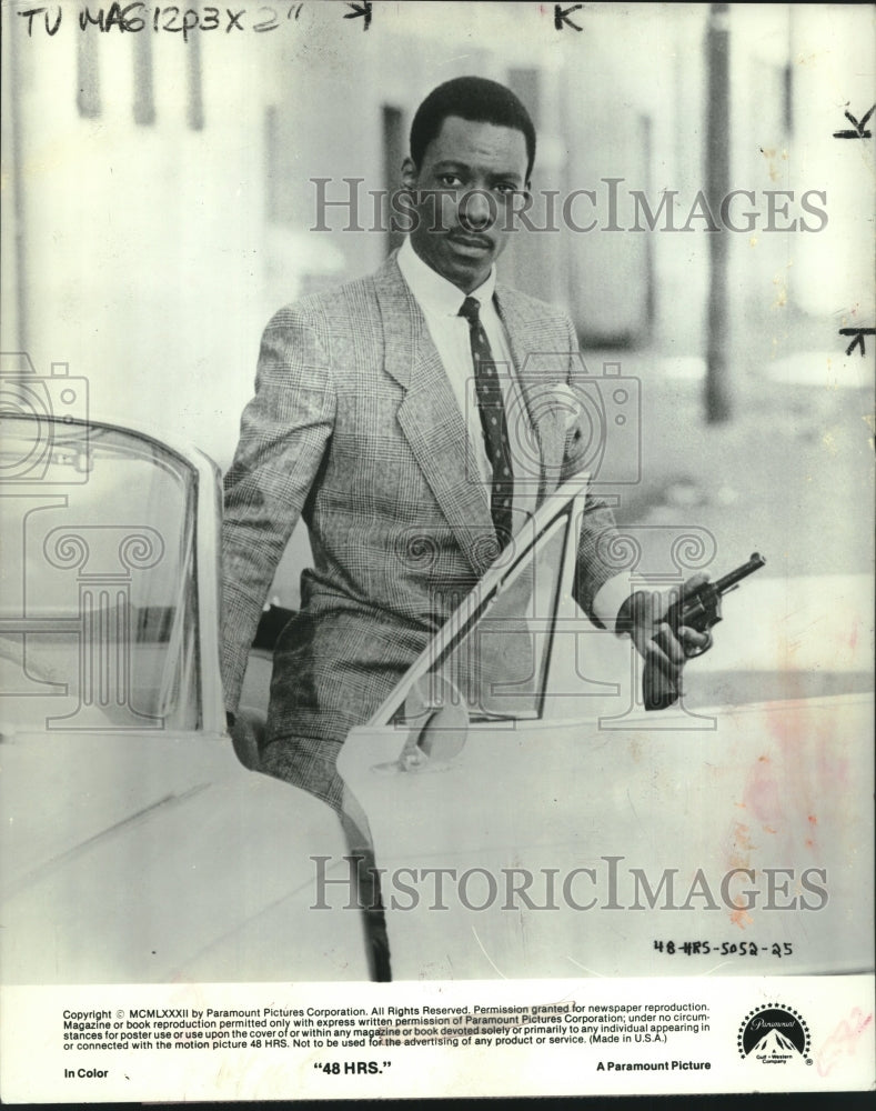 1982 Press Photo Eddie Murphy stars in the movie &quot;48 HRS&quot; - tup02808 - Historic Images