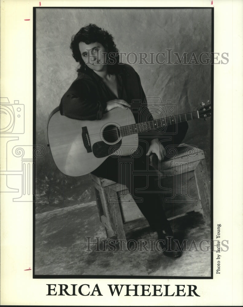 1993 Press Photo Musician Erica Wheeler - tup02848 - Historic Images