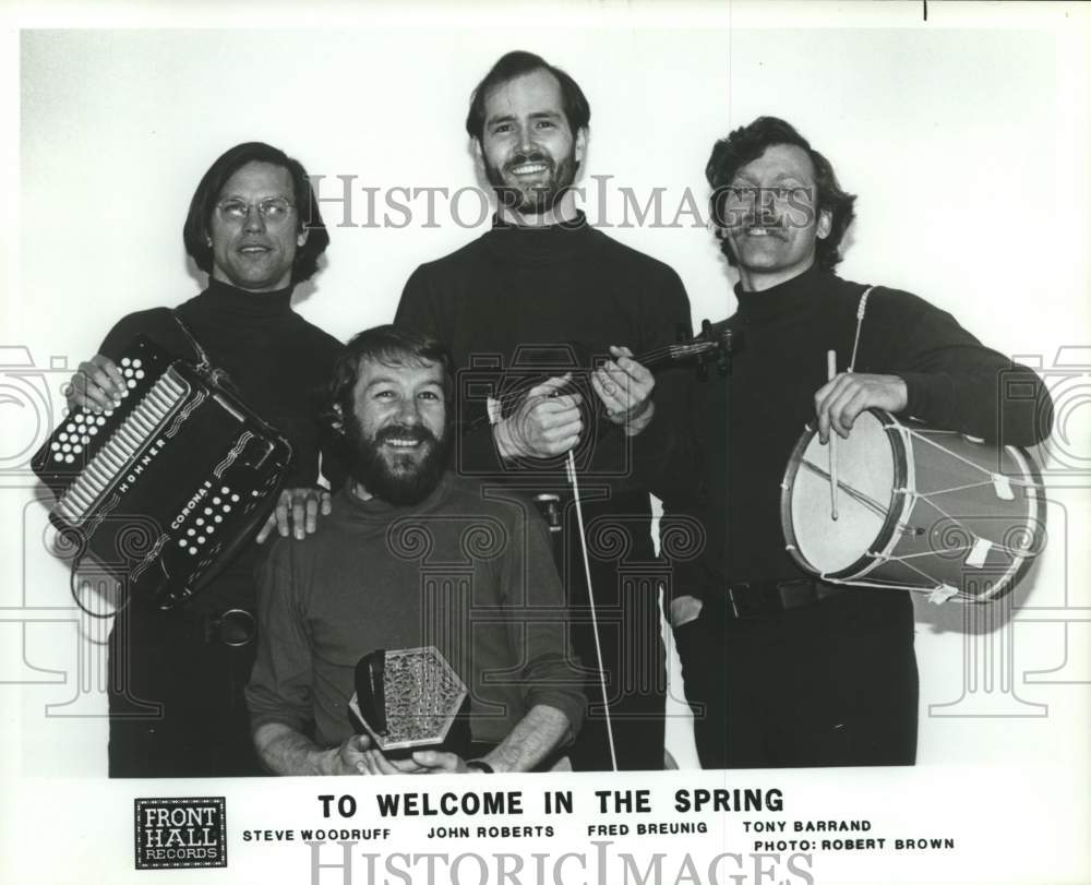 Press Photo Front Hall Records artists To Welcome In The Spring - Historic Images