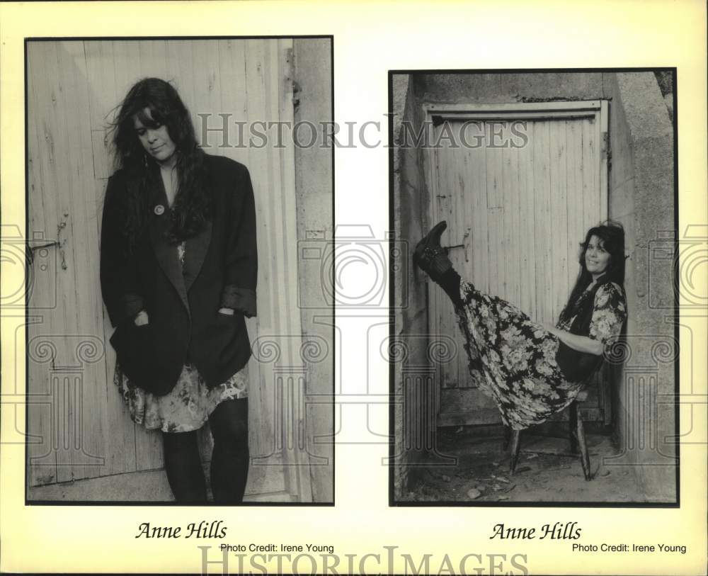 2007 Press Photo Musical artist Anne Hills - tup03204- Historic Images