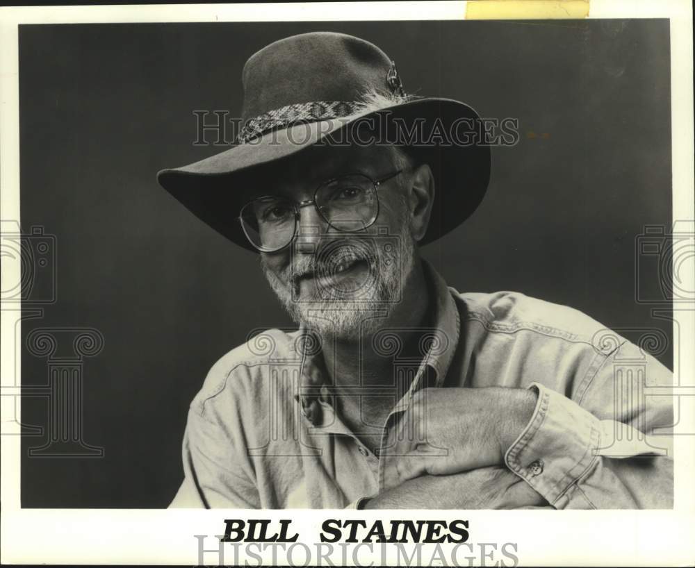 1996 Press Photo Musical artist Bill Staines - tup03317- Historic Images