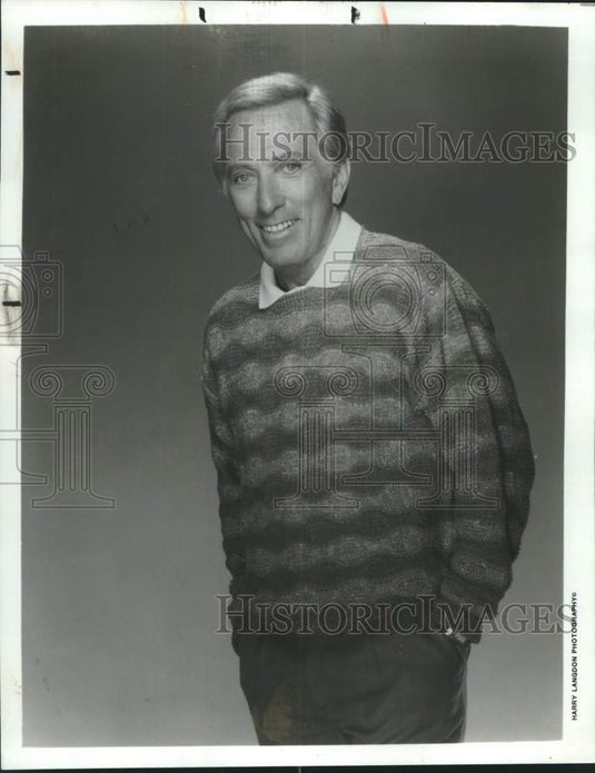 1986 Press Photo Singer Andy Williams - tup03451- Historic Images
