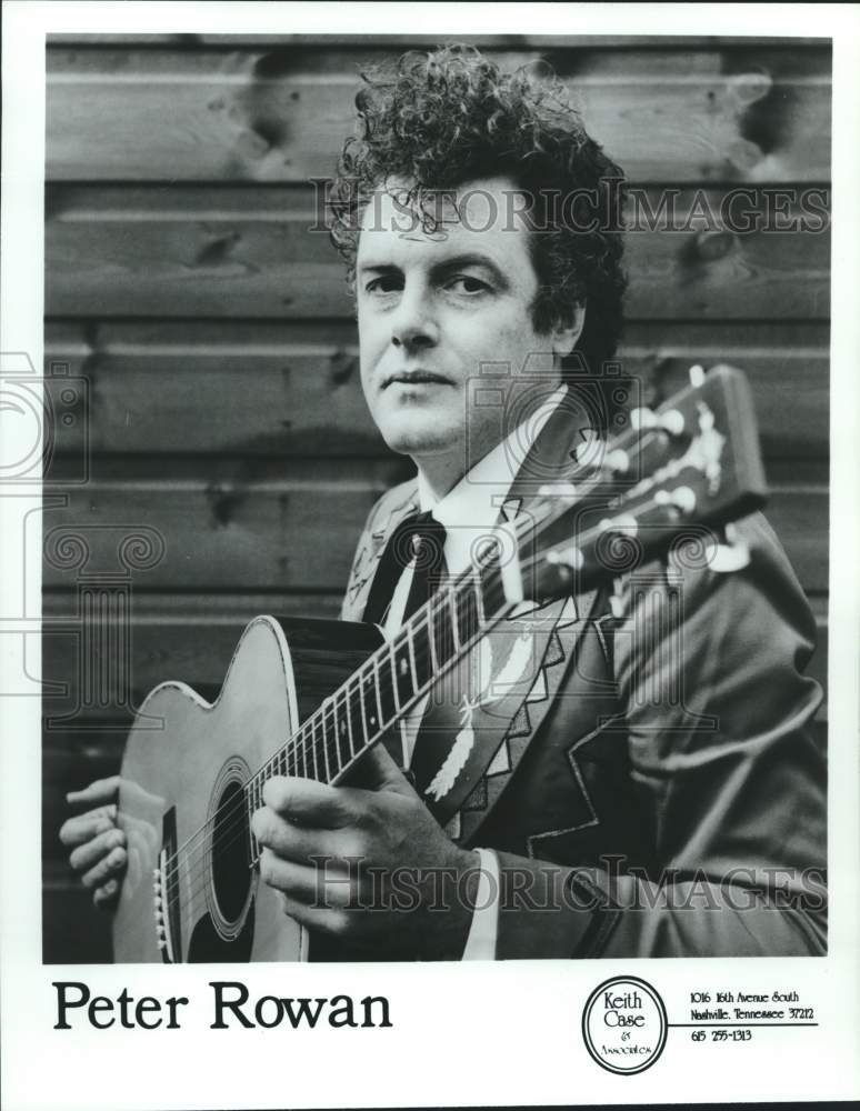 Press Photo Musical artist Peter Rowan - Historic Images