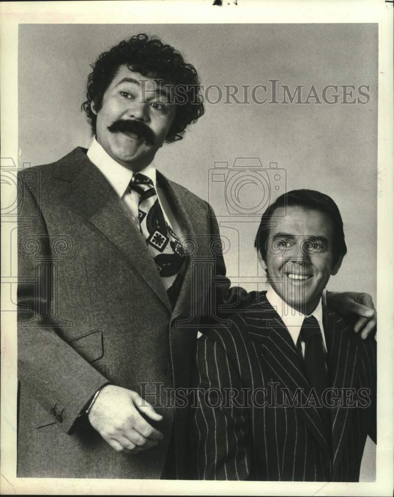 1973 Actors Jack Burns and Avery Schreiber - Historic Images