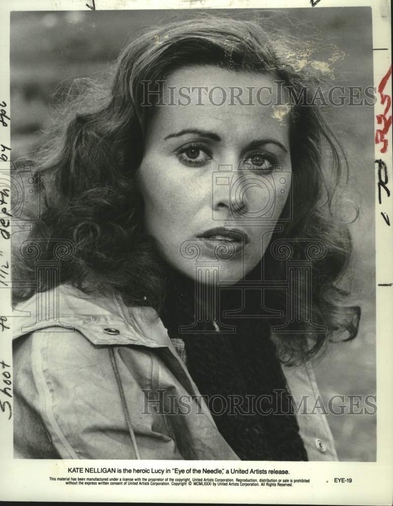 1981 Press Photo Kate Nelligan stars as Lucy in &quot;Eye of the Needle&quot; - tup03659- Historic Images