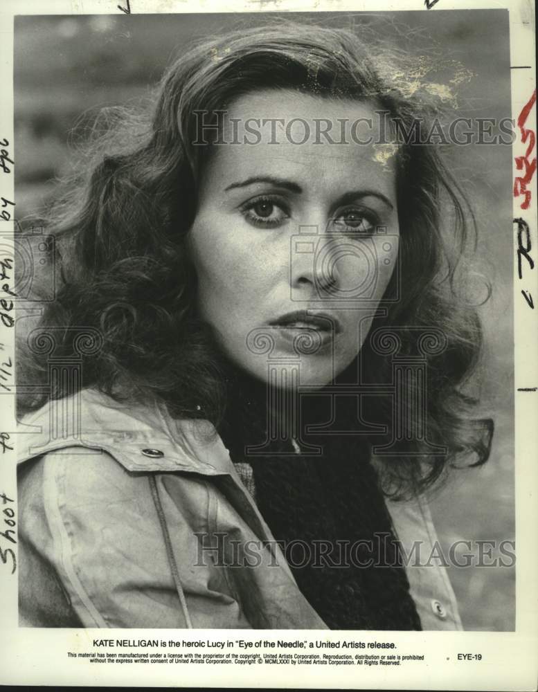 1981 Press Photo Kate Nelligan stars as Lucy in "Eye of the Needle" - tup03659- Historic Images